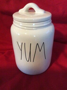 Rae Dunn-YUM Lidded Canister